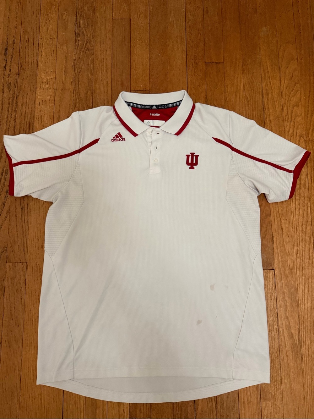 Indiana University Hoosiers Adidas Climate Polo - Size LX